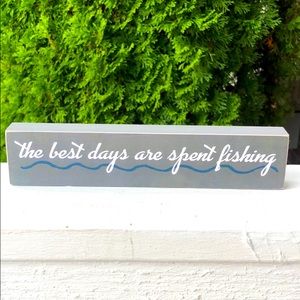 😀 3/$20 fishing wall sign
